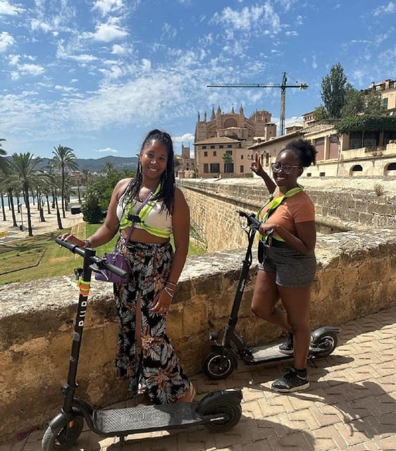 1 Hour Electric Scooter tour in Palma de Mallorca - The 1-hour old town route: how the timing works
