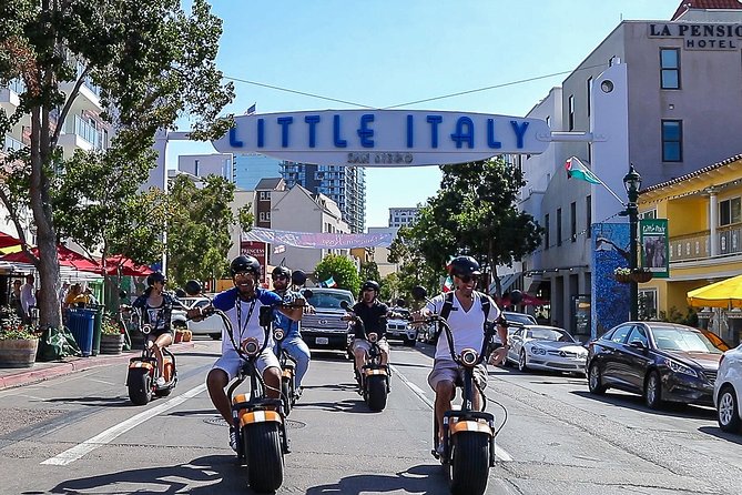 1Hr GPS Self Guided Scooter Tour: Harbor/Gaslamp Quarter - Old Town San Diego and the waterfront: where the views feel different