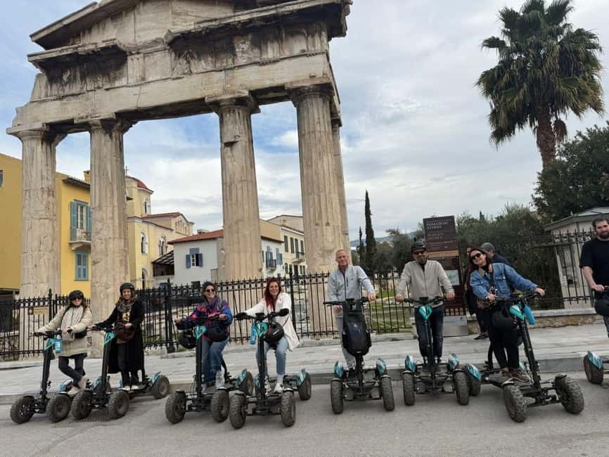 Ancient Athens Electric ATV Scooter Tour - Areopagus and Pnyx: where you picture courts and democracy