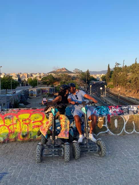Ancient Athens Electric ATV Scooter Tour - Monastiraki Square, flea-market streets, and the Roman-layer ride