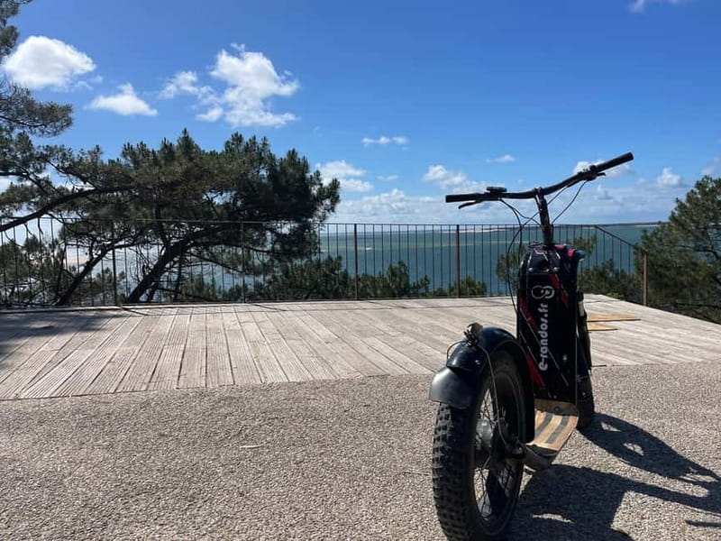 Arcachon Bay: electric scooter ride with varied routes. - Arcachon Bay on knobby wheels: what the ride feels like
