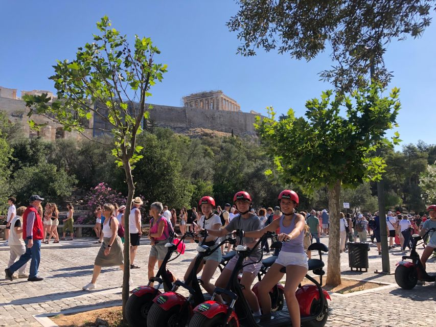Athens: Award-Winning Acropolis Guided e-Scooter Tour - The Acropolis approach: secret vantage points and the “think like” moments