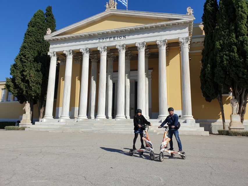 Athens: Guided City Tour on an Electric Trikke Scooter - Hadrian’s Arch: a viewpoint you’ll want to stop and frame carefully