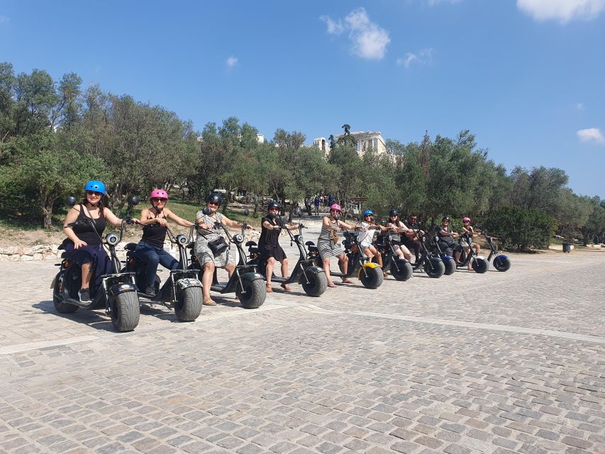Athens: Premium Guided E-Scooter Tour in Acropolis Area - Key highlights you’ll feel right away