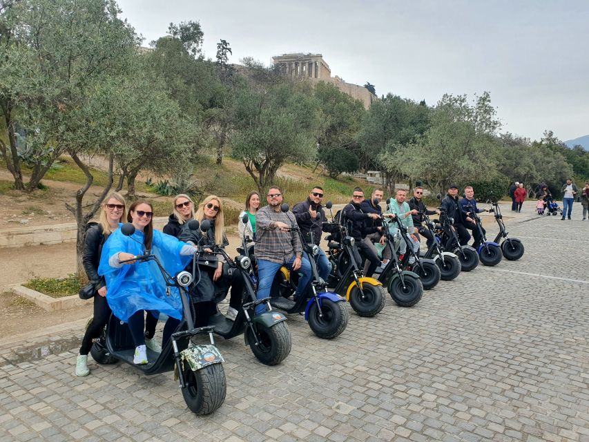 Athens: Premium Guided E-Scooter Tour in Acropolis Area - The secret stop: a payoff viewpoint built into the route