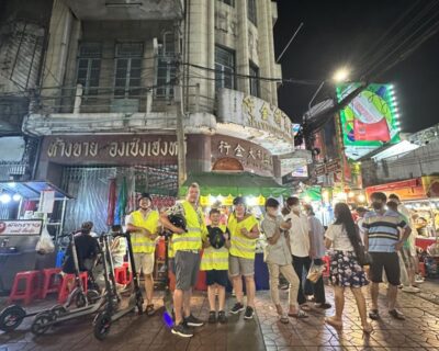 Bangkok: Electric Scooter Tour by Night - Starting at Bangkok FunRide: scooters, small groups, and guide style