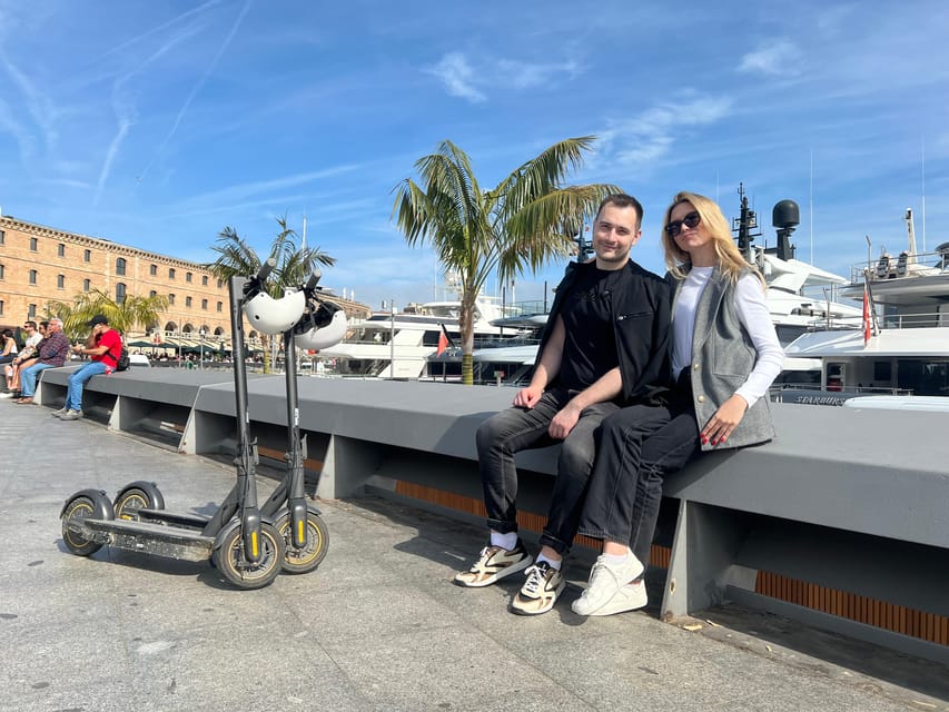 Barcelona E-Scooter Excursion - Guides Make the Difference: Pau, Anton, Ronni, and the Right Energy