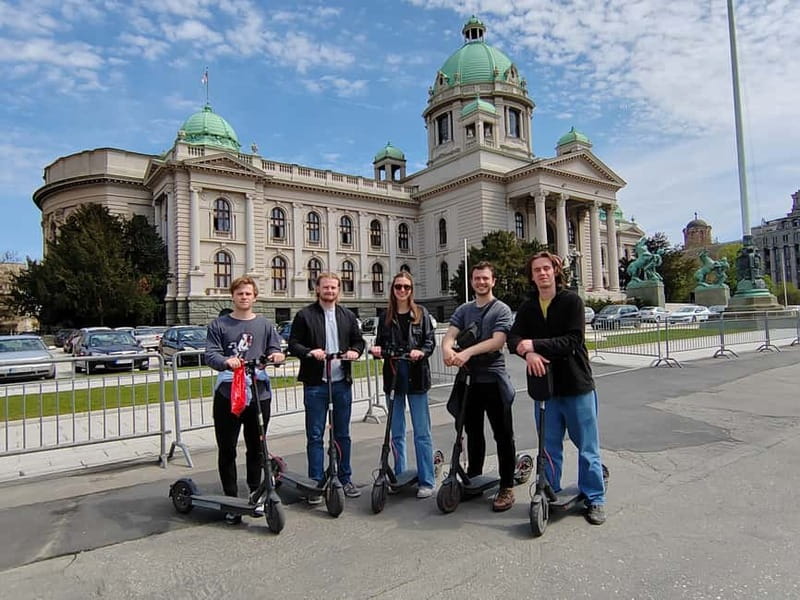 Belgrade Essentials E Scooter tour - About the guides: English narration that actually helps