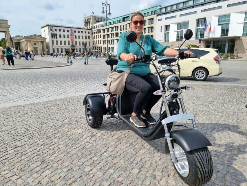 Berlin City: 2 Hour Guided Fat Tire E-Scooter Tour - Price and value: what $65 buys you in Berlin time