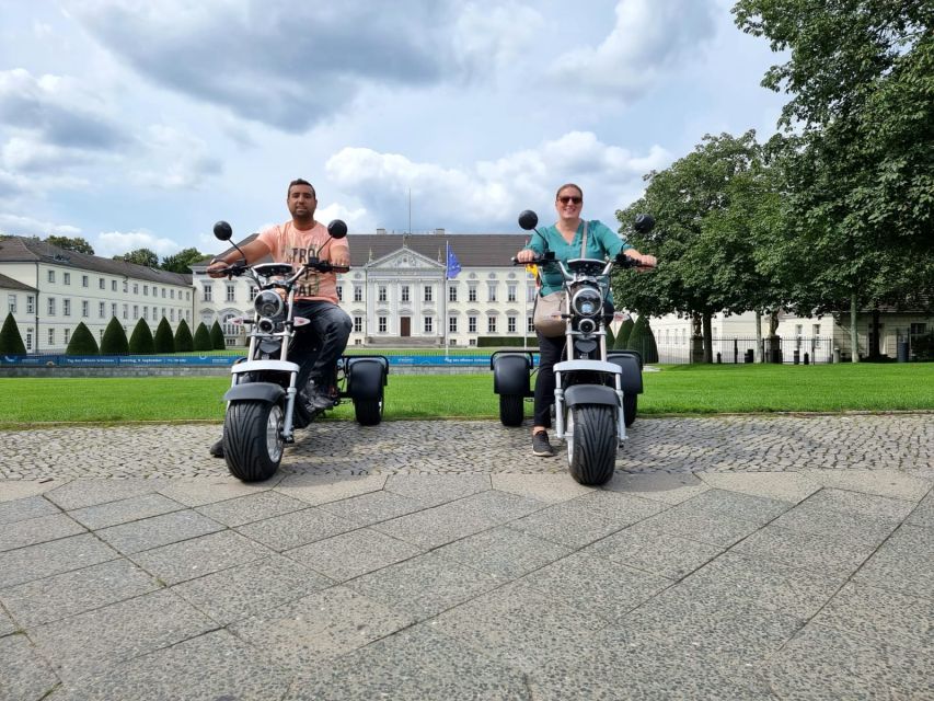 Berlin City: 2 Hour Guided Fat Tire E-Scooter Tour - The ride experience: sidewalks, bike lanes, parks, and the Spree River