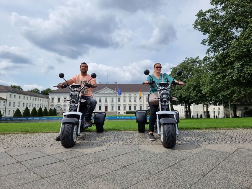 Berlin City: 2 Hour Guided Fat Tire E-Scooter Tour - The Holocaust Memorial: a haunting stop with a respectful pace