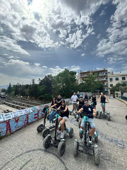 Best of Athens Electric ATV Scooter Tour - Acropolis-area hits: Acropolis Museum pass-by to Areopagus views