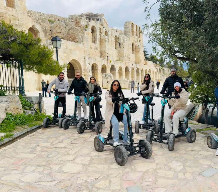Best of Athens Electric ATV Scooter Tour - Monastiraki and Plaka time: where shopping and old streets fit the route