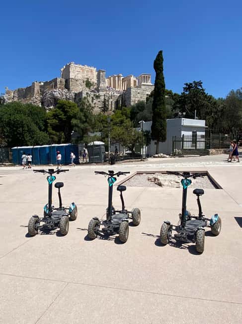 Best of Athens Electric ATV Scooter Tour - Finishing central Athens: Parliament, National Garden, and presidential sights