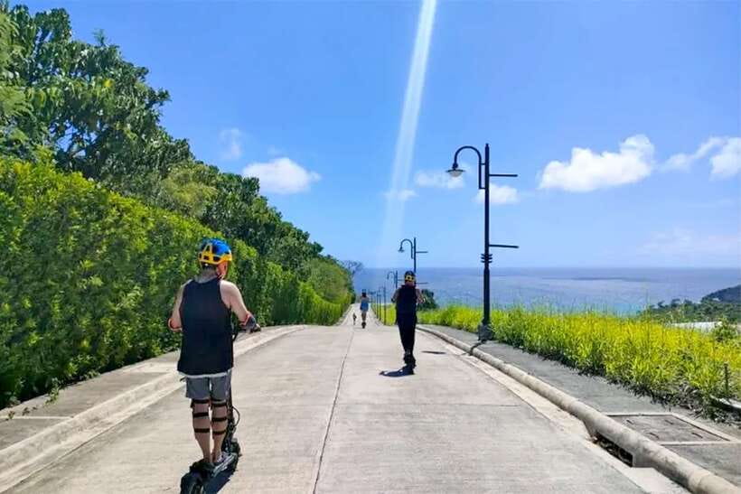 Boracay: Dualtron E-Scooter Ride - Dualtron Power and Practice: How You Get Rolling Fast