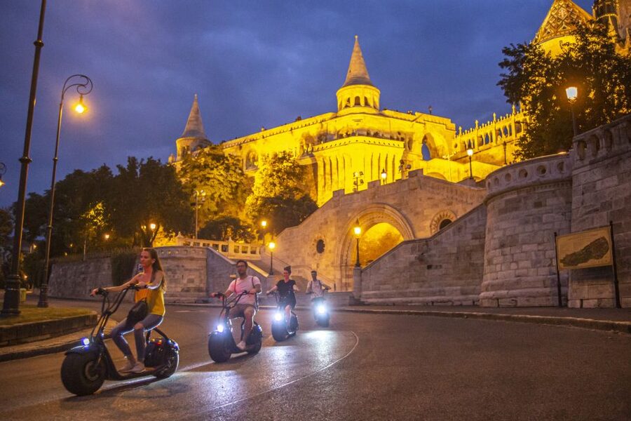 Budapest: Guided City Sights Tour by E-Scooter - Margaret Island reset: gardens, fountains, and quiet paths