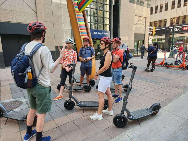 Calgary: E-Scooter City Highlights Tour - Prince’s Island Park: When the City Lets You Breathe