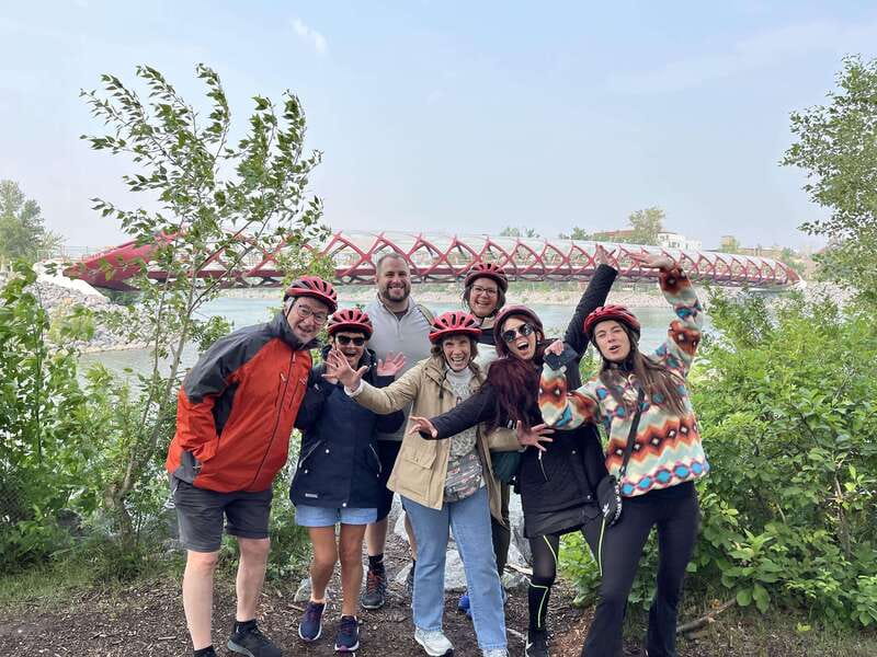 Calgary: E-Scooter City Highlights Tour - The Longer Mid-Route Segment: The Bow River and Park Time