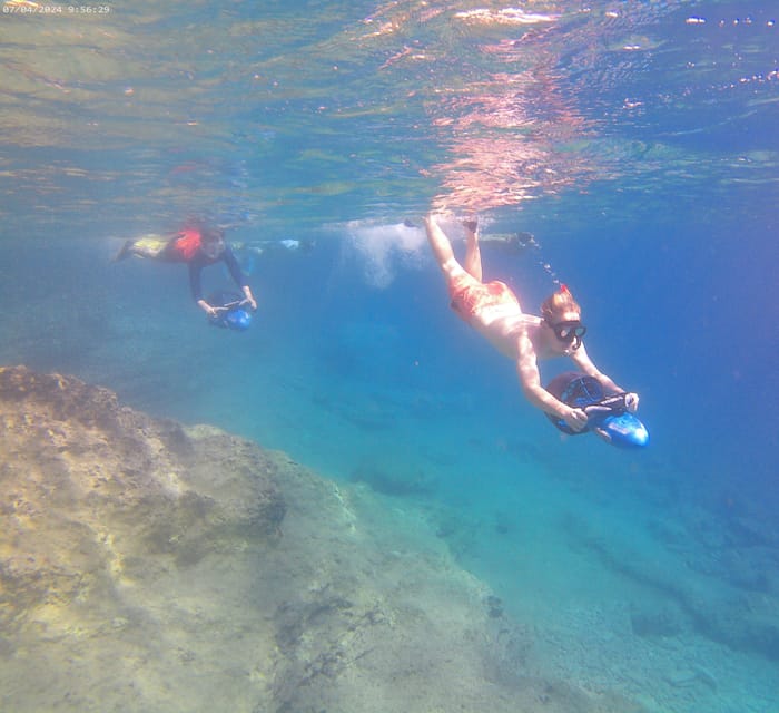 Chania: Sea Scooter Snorkeling boat tour - Food and extras onboard: small touches that matter