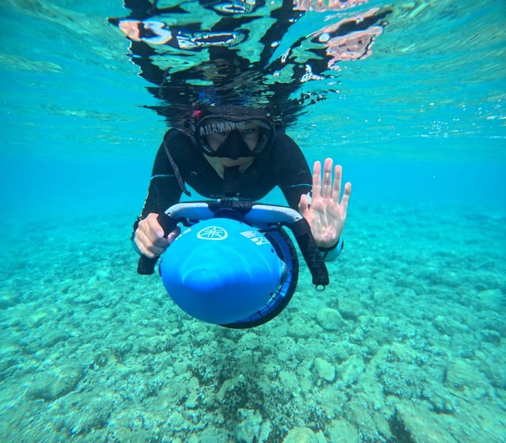 Chania: Sea Scooter Snorkeling boat tour - Languages and group size: why this is easier than it sounds