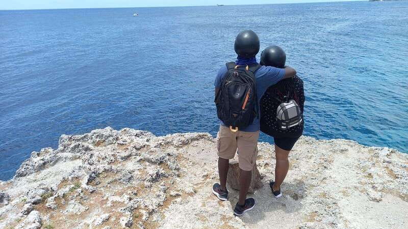 Curacao: Electric Scooter South-East Tour Adventure - Fort Beekenburg: stairs, history, and big vantage points