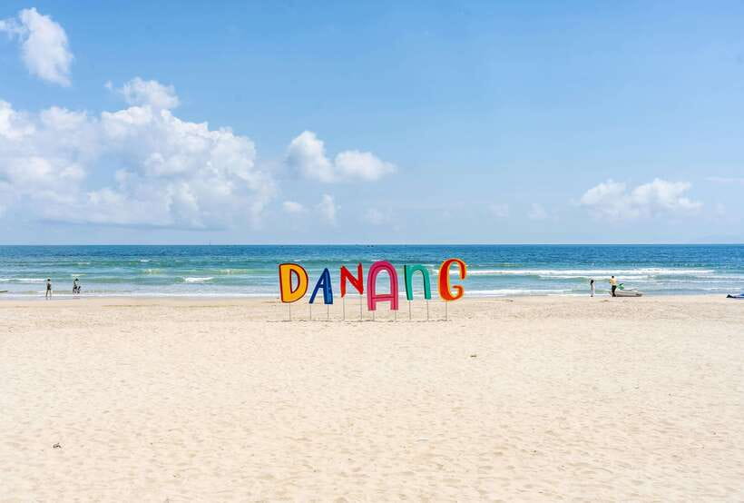 Da Nang City Eco Adventure Tour with Scooter - Option 2: Linh Ứng or Marble Mountains plus My Khe Beach