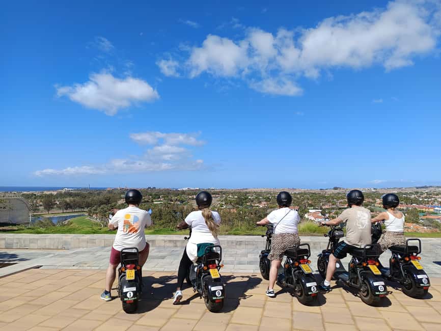 e-Scooter 2 seat City Tour : 1 hour Playa Ingles - Why a 2-Seat e-Scooter Tour Works in Playa del Inglés