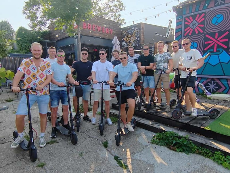 E Scooter Craft Beer and Breweries tour - Belgrade craft beer, on wheels: the vibe of this e-Scooter tour