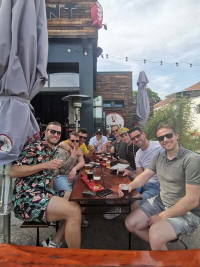 E Scooter Craft Beer and Breweries tour - Meeting at Maršala Birjuzova 23: getting set up fast
