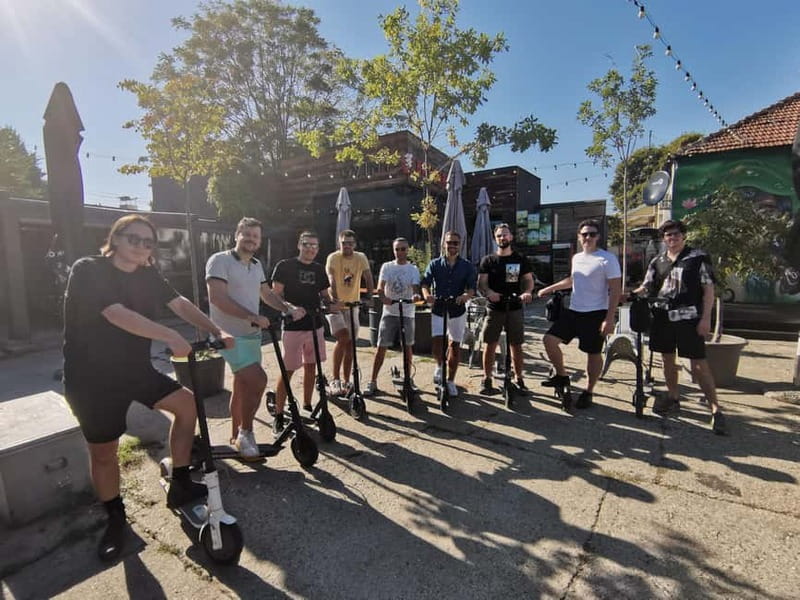 E Scooter Craft Beer and Breweries tour - Best for friends, first-time visitors, and beer-curious people