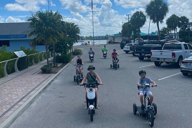 Electric Moped Tour of Naples Florida Family Fun and Easy To Ride - Third Street South: the quick route into Old Naples charm