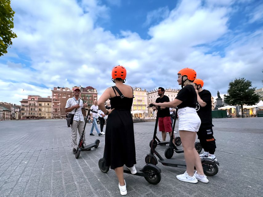 Electric Scooter Tour: Full Tour - 3-Hours of Magic! - The Old Town run: Castle Square to the Barbican