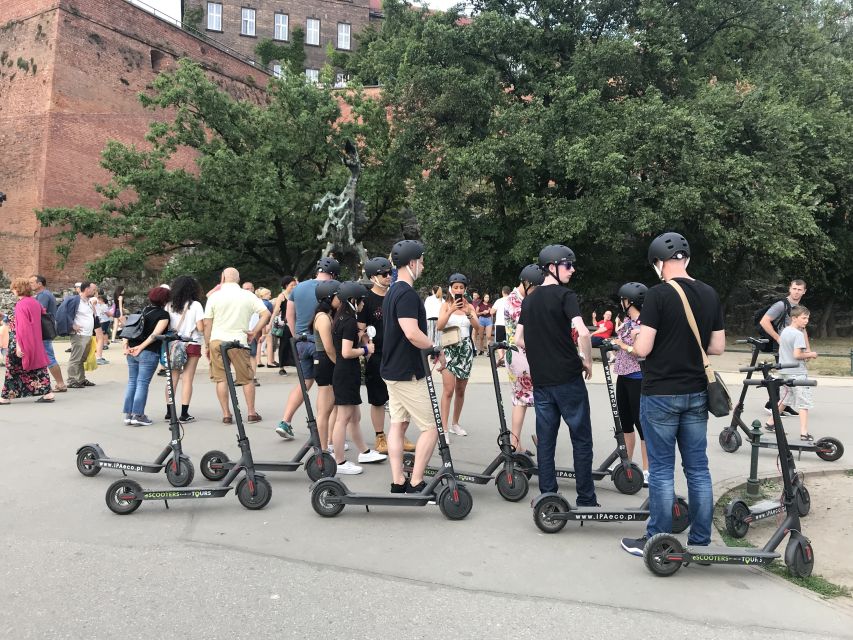 Electric Scooter Tour Krakow - Kazimierz to finish: a neighborhood built for wandering after the tour