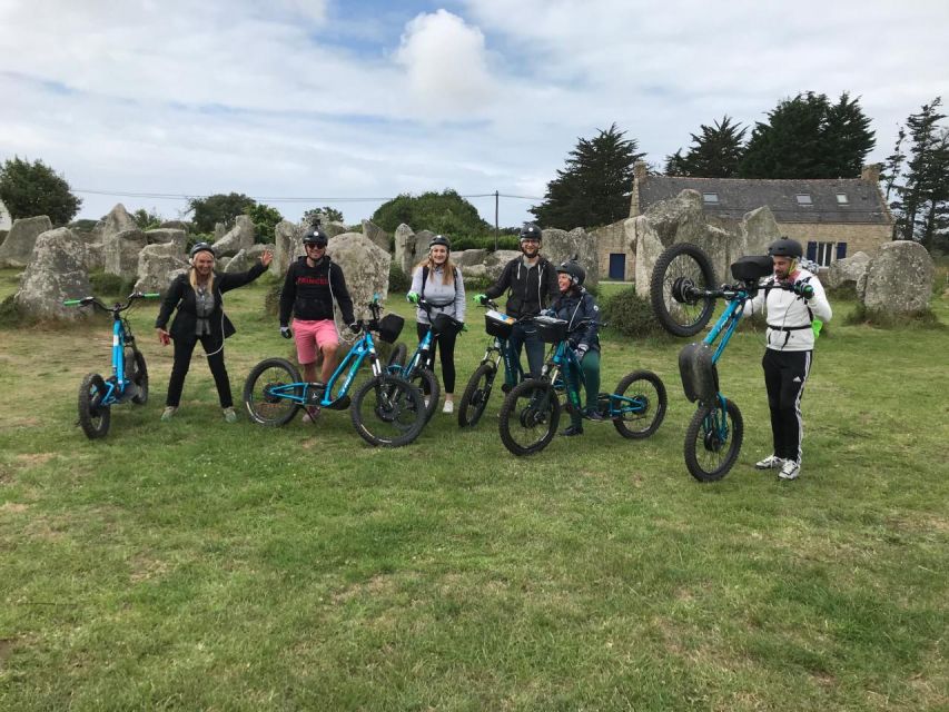 Erdeven: Les Dunes Du Bego - All terrain electric scooter - When Trotts and fatbikes show up (mix-and-match vibes)