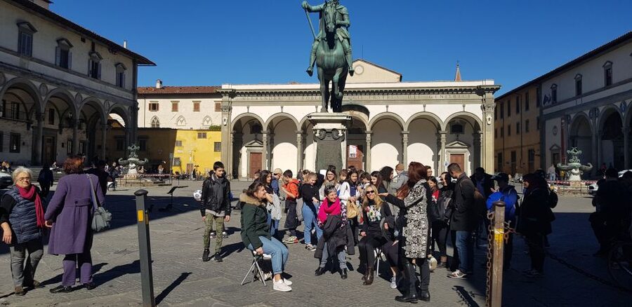 Florence: 2-Hour Sightseeing Tour by Electric Scooter - Palazzo Medici Riccardi: a Renaissance power-address stop