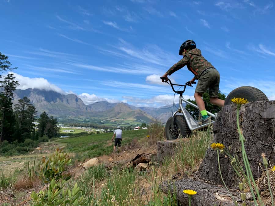 Franschhoek: Downhill Scooter Tour - Gravity Scooters Down Franschhoek Wine Country: What It Feels Like