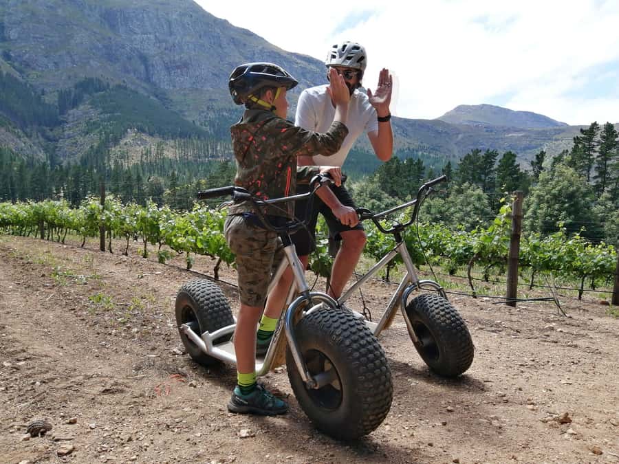 Franschhoek: Downhill Scooter Tour - Safety Briefing First: How You Learn to Control a Free-Wheel Scooter