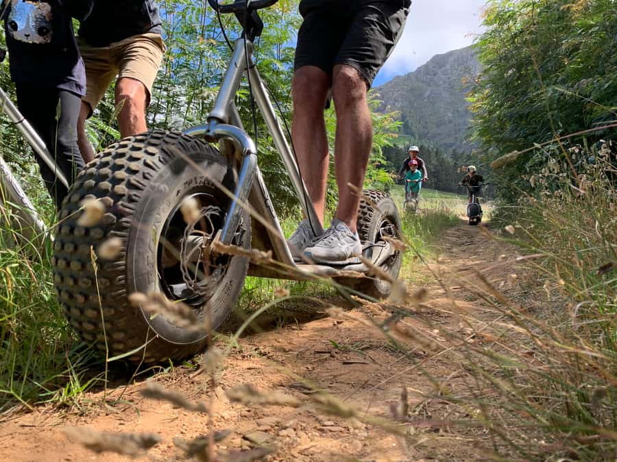 Franschhoek: Downhill Scooter Tour - Second 30-Min Scooter Ride: More Views, More Confidence