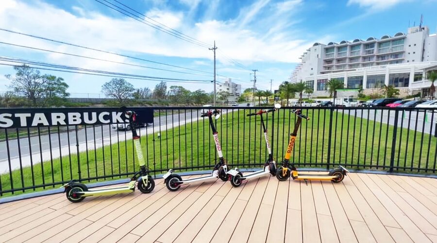 Free delivery to hotel : E-Scooter rent/No license required - Scooter Bodies, Foldability, and Range Planning