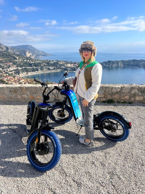 French Riviera : Guided Visit on a E-Scooter - Electric Scooter Freedom on Nice’s Sea-and-Hill Route