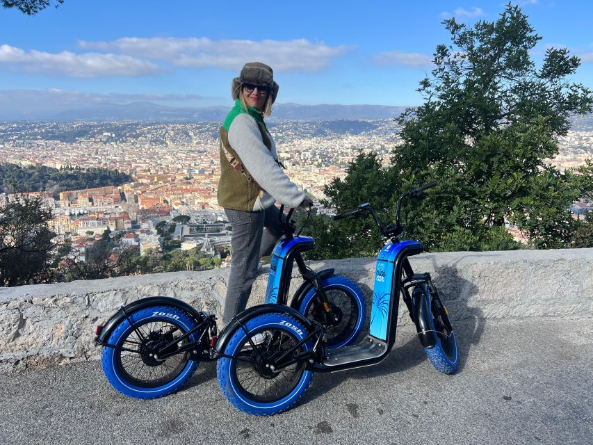 French Riviera : Guided Visit on a E-Scooter - Meeting Point at 2 Rue Lascaris and the Big Green Door