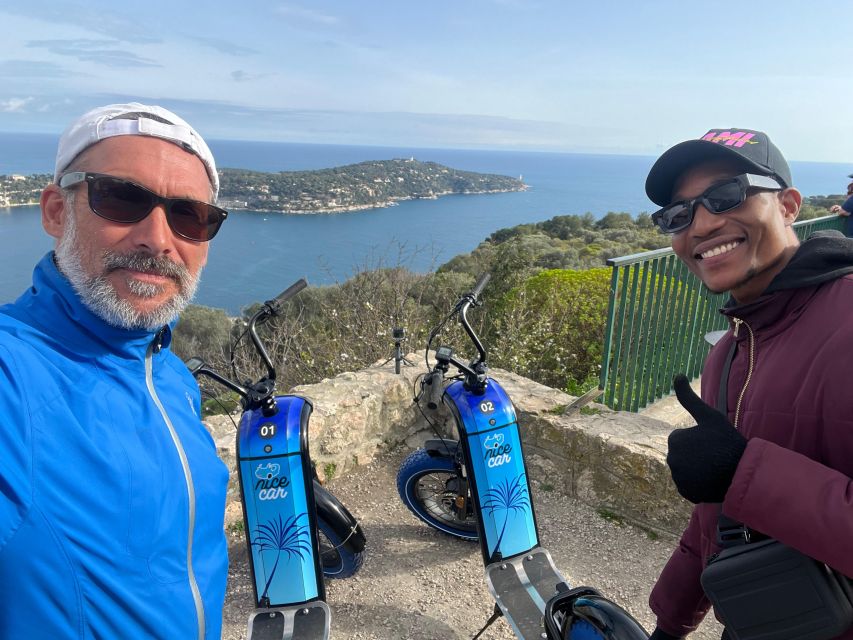 French Riviera : Guided Visit on a E-Scooter - Mont Boron and Fort Alban: The Photo Stop That Feels Like a View Jackpot
