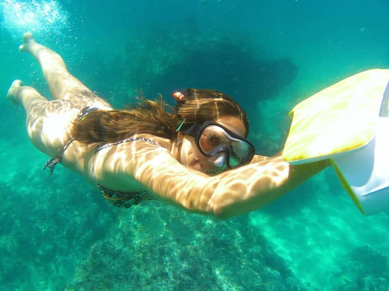 From Sesimbra: Sea Scooter Snorkeling boat Tour - Stop 1: Arrabida Waters by Scooter and Snorkeling