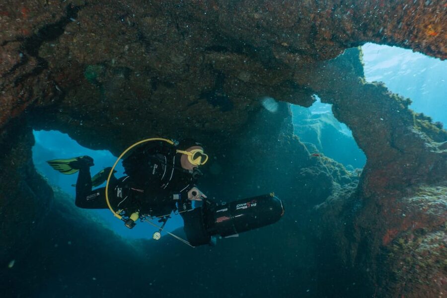 Funchal: DPV- Scooter Dive Adventure - The full flow of the session: step-by-step