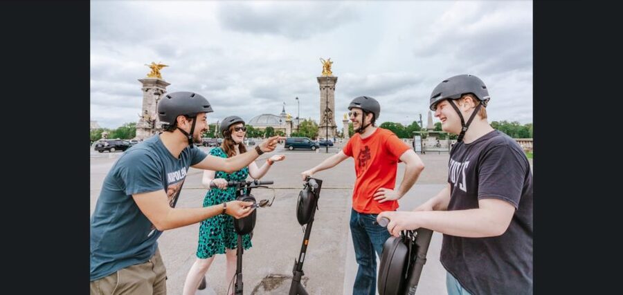 Guided Electric Scooter Tour of Paris - Why an E-Scooter Tour Beats Walking on a Short Paris Visit