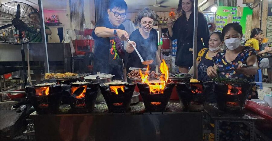 Ho Chi Minh City: Food Tour by Scooter with Eleven Tastings - Your Route by Time: 1PM vs the Evening Options