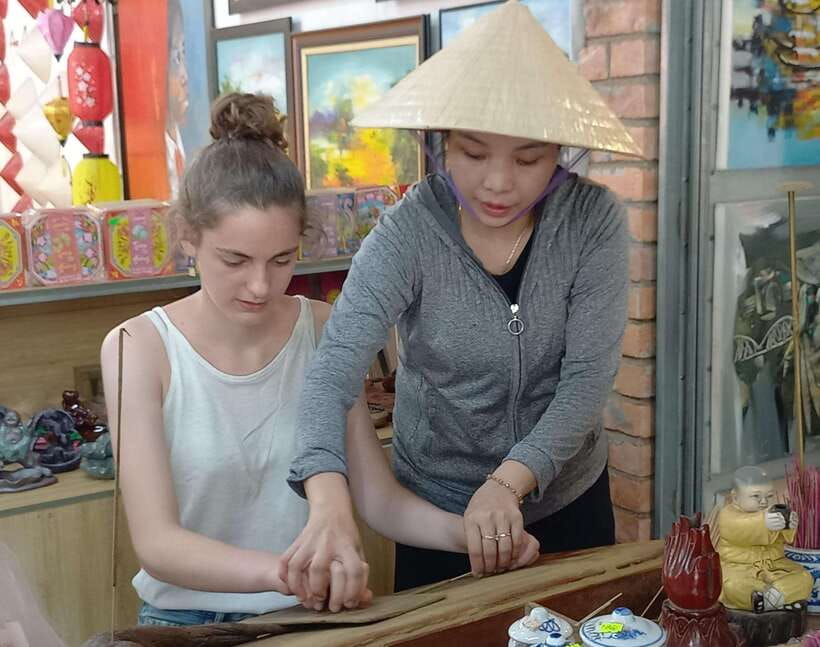 Hue Imperial City & Abandoned Water Park Tour by E-Scooter - Thuy Xuan Incense Village: making sense of fragrance craft