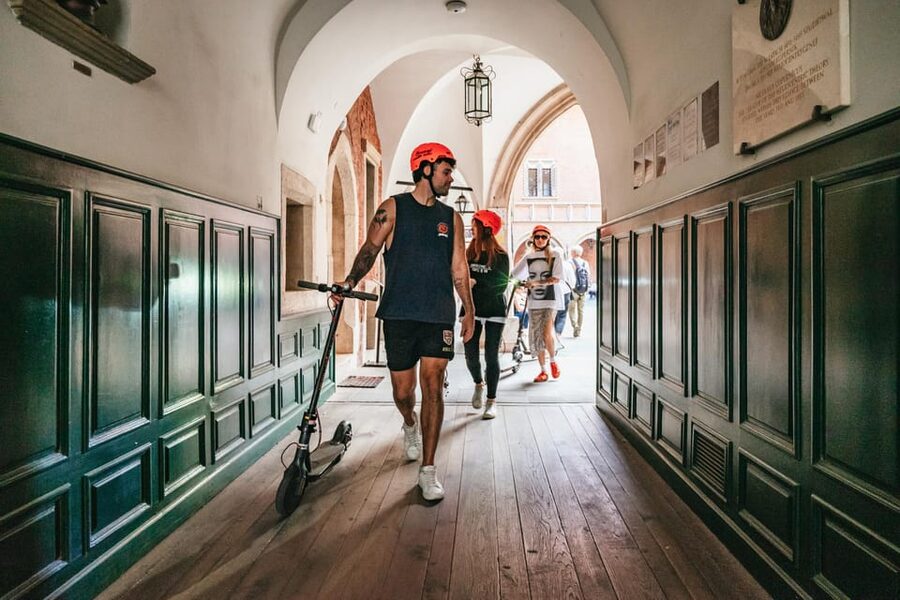 Krakow: Guided E-Scooter City Tour with Food Tastings - Timing, crowds, and riding comfort