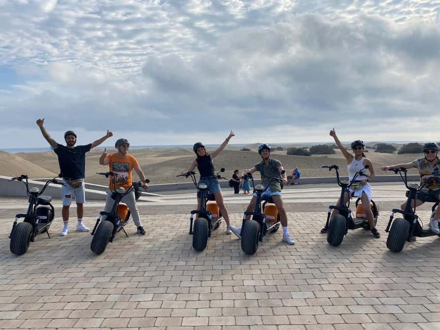 Maspalomas: 2-Seater Chopper E-Scooter Rental - Why a 2-Seater Chopper E-Scooter Works So Well in the South