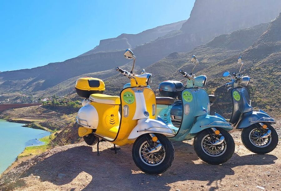 Maspalomas and Las Palmas: electric vintage scooter for rent - Safety Setup and Deposit: The Common Gotchas
